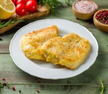 Филе судака в нежном кляре с картофелем фри
