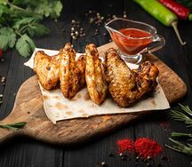 Шашлык из куриных крылышек