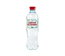 Вода Святой источник с газом