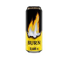 Энергетический напиток Burn Темная Энергия 