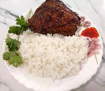 Курица с тайским рисом