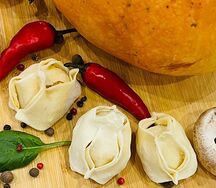 Манты с тыквой .