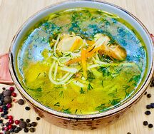Суп-лапша с курицей