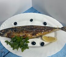 Скумбрия на мангале