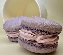 Лавандовый макарон