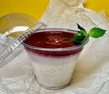 Фисташковая панна котта