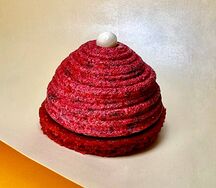 Пирожное муссовое (малина)