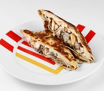 С курицей и грибами