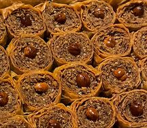 Турецкая баклава Дворцовая с грецким орехом и фундуком