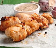 Шашлык из куриного филе