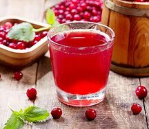 Морс из клюквы,1 л