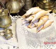 Рогалики с клубникой
