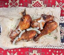Шашлык из куриной голени