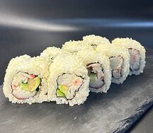 Ролл Калифорния с кунжутом 