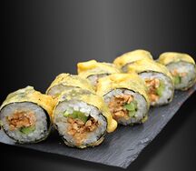 Ролл Сяке темпура 