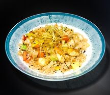 Рис с креветками