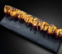 Ролл с креветками Хот 