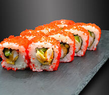 Ролл Калифорния с креветкой 