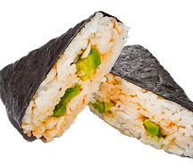 Онигири с креветкой