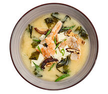 Суп Мисо с креветкой