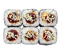 Классический ролл с угрем