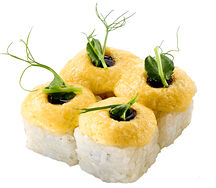 ½ Запеченый с лососем терияки