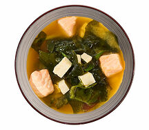 Суп Мисо с лососем