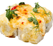 ½ Запеченный с креветкой