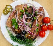 Свиные ребрышки на мангале