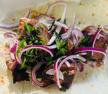 Шашлык из свиной шеи