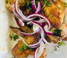 Куриные крылышки на мангале