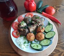 Казан-кебаб из баранины