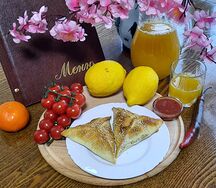 Самса с говядиной в духовке