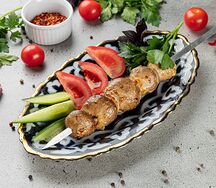 Шампиньоны на мангале