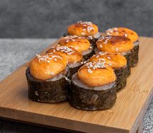 С окунем и креветкой