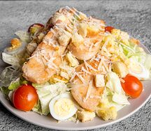 Салат Цезарь с курицей