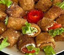 Рулетики Баклажан-сыр