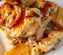 Курочка под сыром