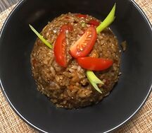 Рис Тяхан с курицей