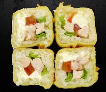 Спринг ролл с курицей и овощами 4 шт