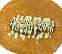 Хот дог сырный в лаваше