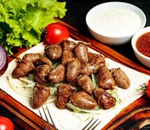 Куриные сердечки