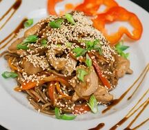 Wok со свининой