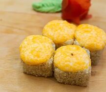 Запечённый с курицей
