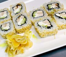 Ролл с цыпленком