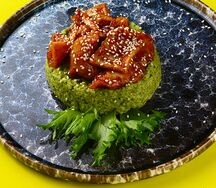 Кальмары с жареным рисом