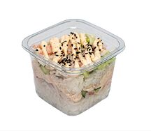 Трайфл со снежным крабом и соусом нежный