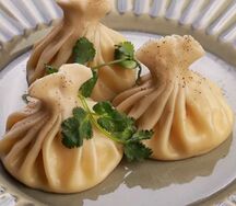 Хинкали с бараниной
