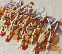 Мясная шаурма