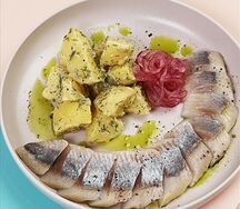 Сельдь с картофелем